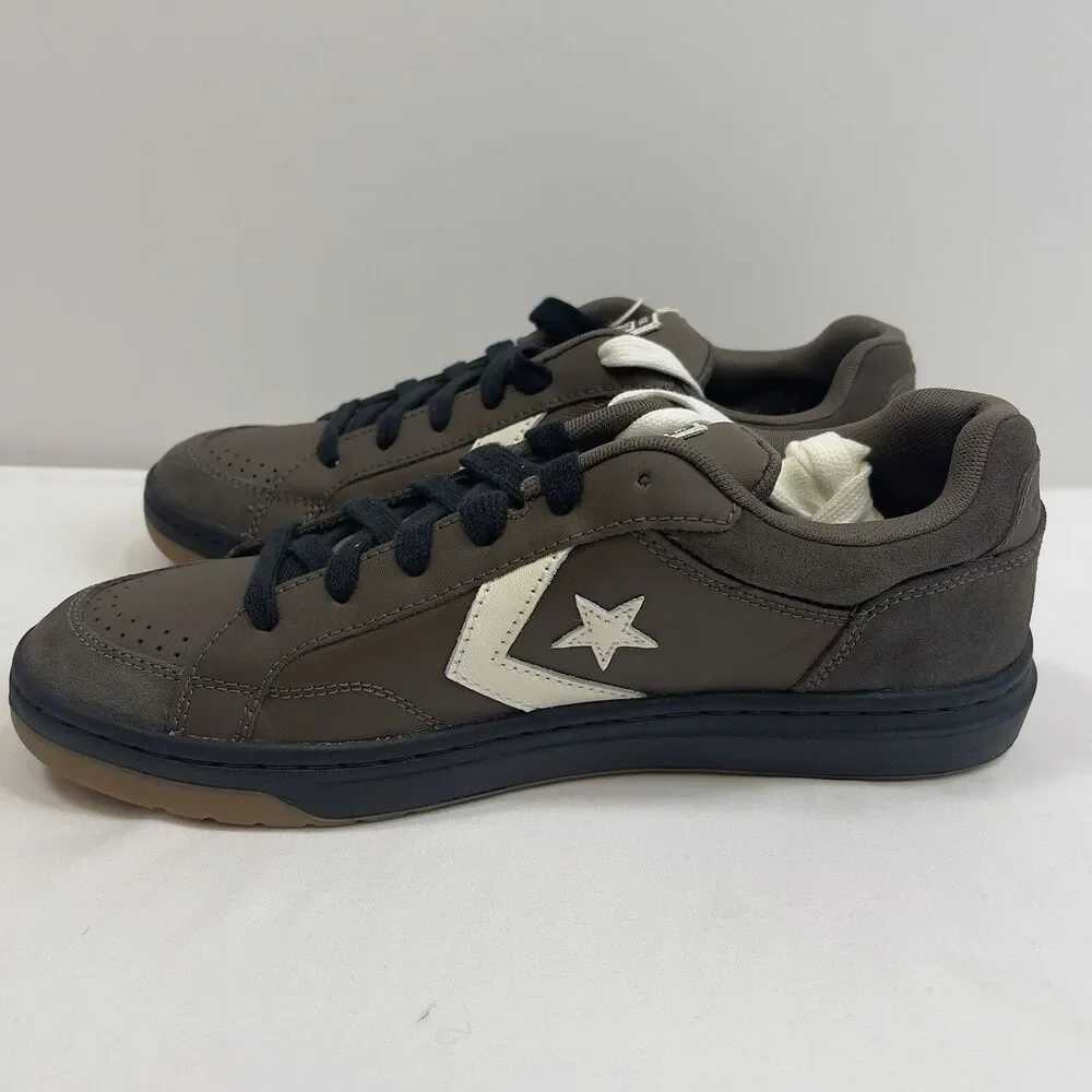 Converse Pro Blaze Sneaker Mens 10.5 Engine Smoke Black Classic Leather Gum Sole